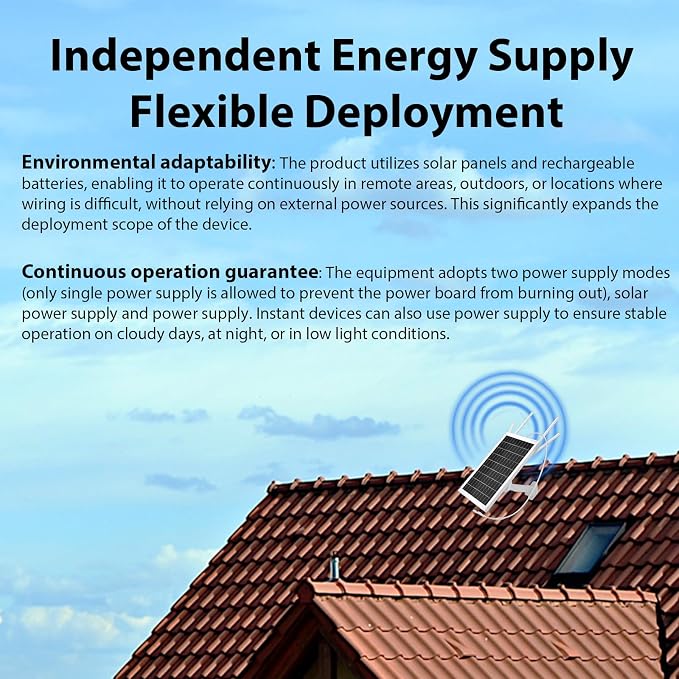 Solar WiFi Extender Outdoor, 15W Solar Powered WiFi Extender Signal Booster - Image 3