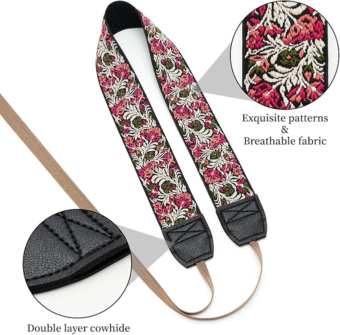 ZOOEASS Camera Strap for DSLP and Mirrorless Digital Camera, Neck Strap - Image 4