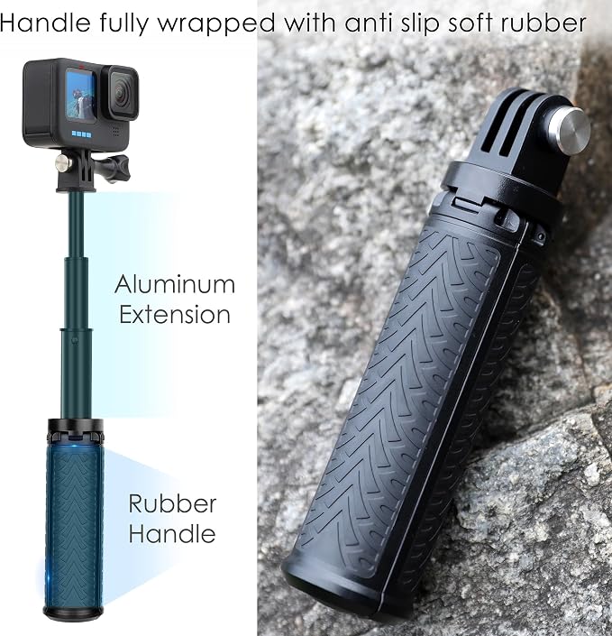 Mini Selfie Stick Tripod for GoPro Hero 13 12 11 10 9 8 Max, Portable Action - Image 6