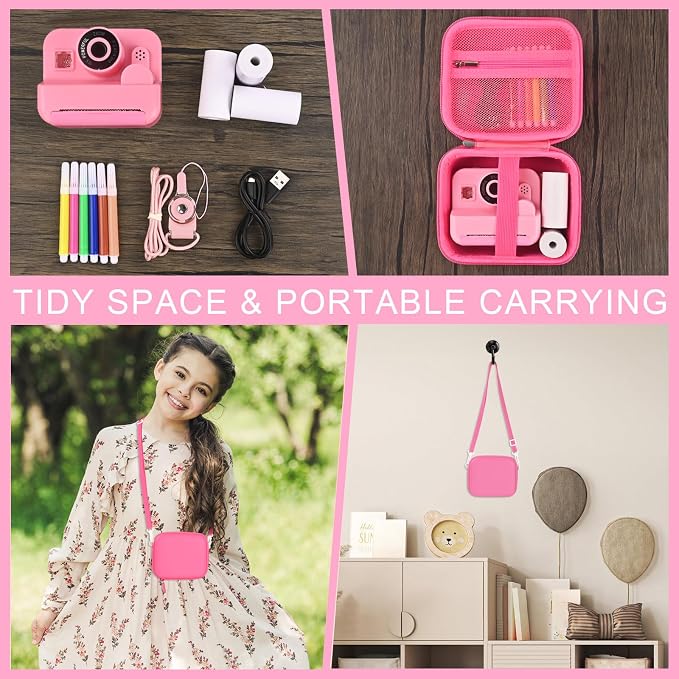 Kids Instant Print Camera Case Compatible - Image 5