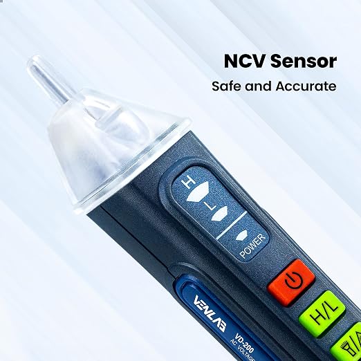 VENLAB Voltage Tester, Non Contact Voltage Detector, Circuit Tester Dual Range - Image 2