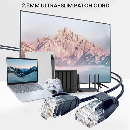 Plusivo Cat 6A Ethernet Cable 35 ft AWG 34 - Image 5