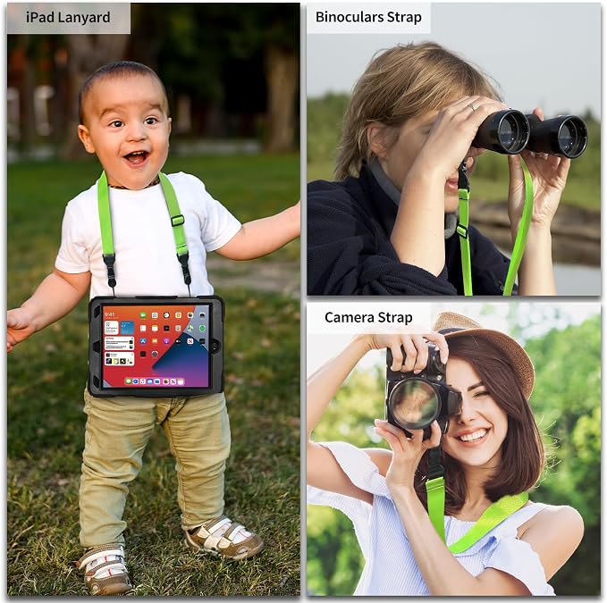 FIEIL 5 Pack Nylon iPad Strap, Adjustable Camera Neck Strap, Comfortable - Image 3