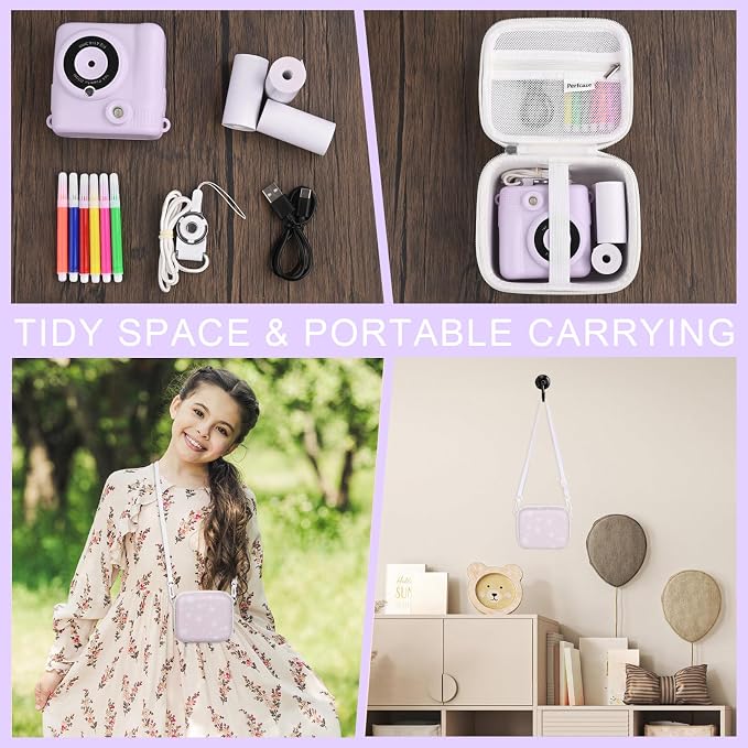 Kids Instant Print Camera Case Compatible - Image 4