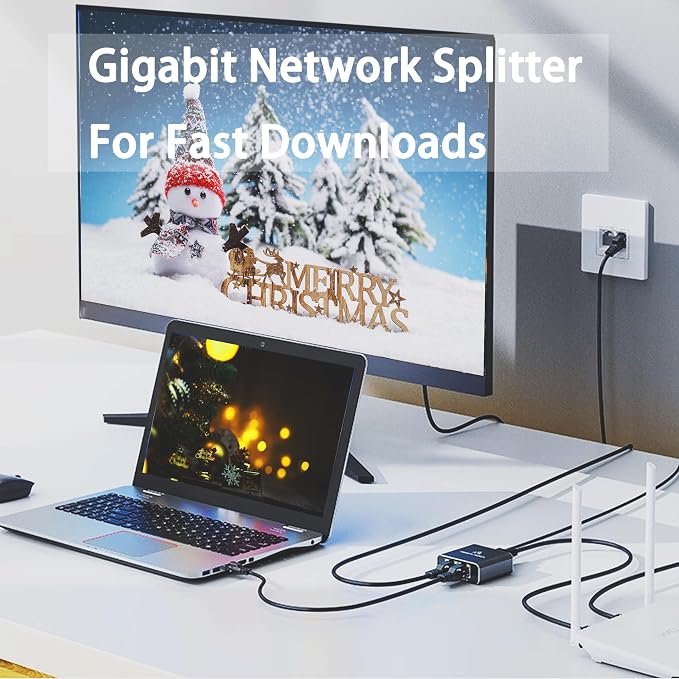 LIEZHUA 1000Mbps Network Splitter - Image 6