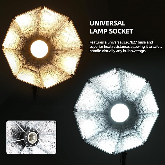 2PACK Professional Softbox Lighting Kit, Continuous Lighting - Image 3