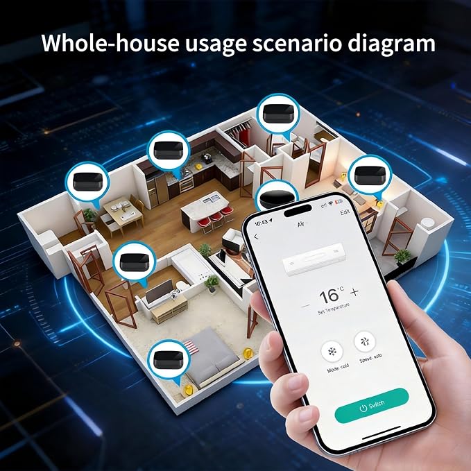 Tuya Smart Zigbee IR Blaster/IR Remote Controller, Infrared Remote Control Hub - Image 9