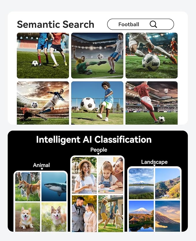 ORICO Network Attached Storage, Link Sharing & Remote Access, AI Albums & 4K - Image 5