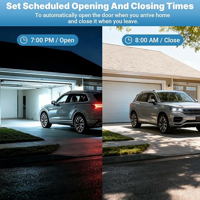 Smart Garage Door Opener, Smart Garage Control Compatible - Image 5