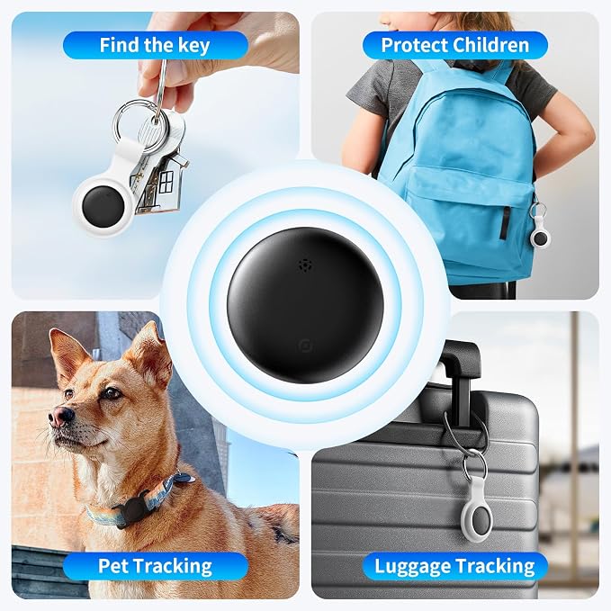 FIDECO Tracker Tag-4 Pack, Luggage Tracker - Image 8