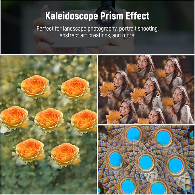 NEEWER 37mm Kaleidoscope Prism Filter - Image 4