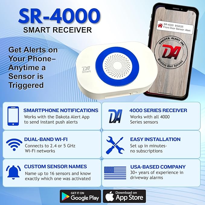 Dakota Alert Smart Probe 4000 Driveway Alarm – Vehicle Detection Sensor - Image 3