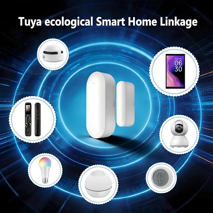 Smart Zigbee Door and Window Sensor – Wireless Magnetic Contact Sensor - Image 9