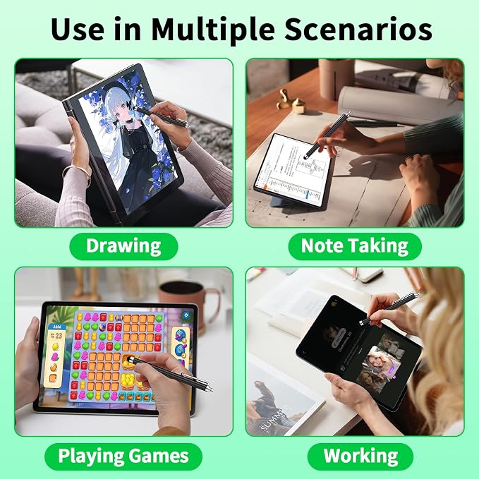 20 Pack Stylus Pen, Stylus Pen for Touchscreen High Precision and Sensitivity - Image 7