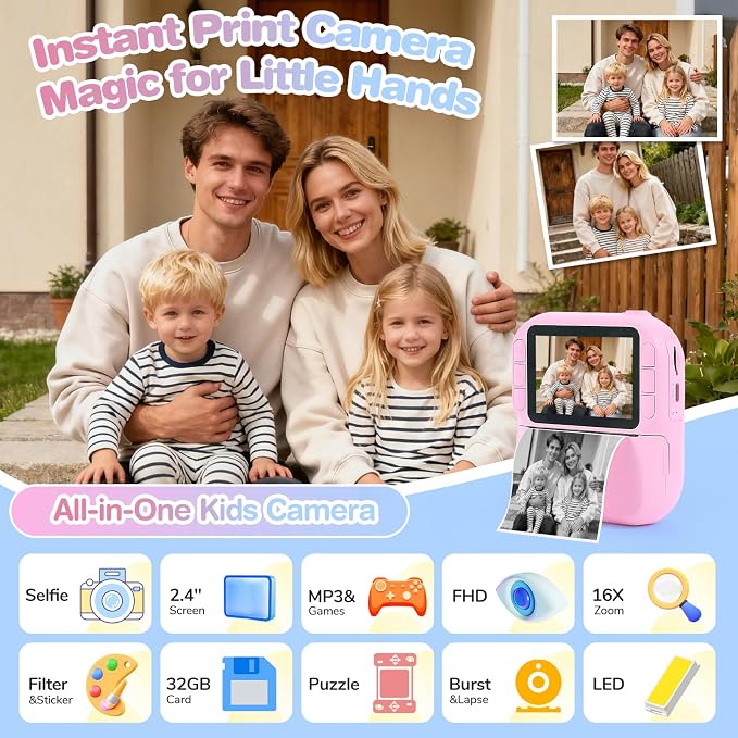 Kids Camera Instant Print – Digital Camera - Image 2