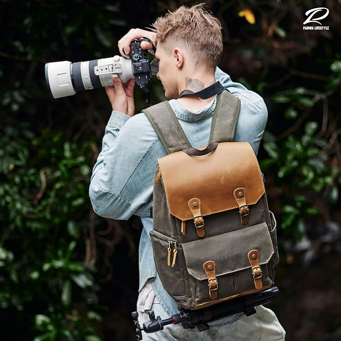 Padwa Lifestyle Coffee Camera Backpack - Image 2
