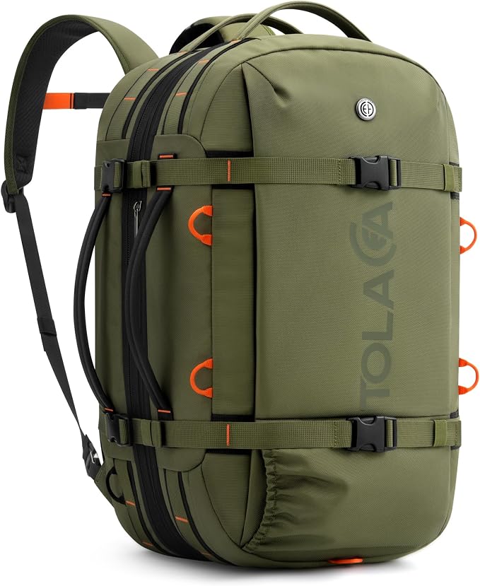 Tolaccea Travel Laptop Backpack by Tolaccea