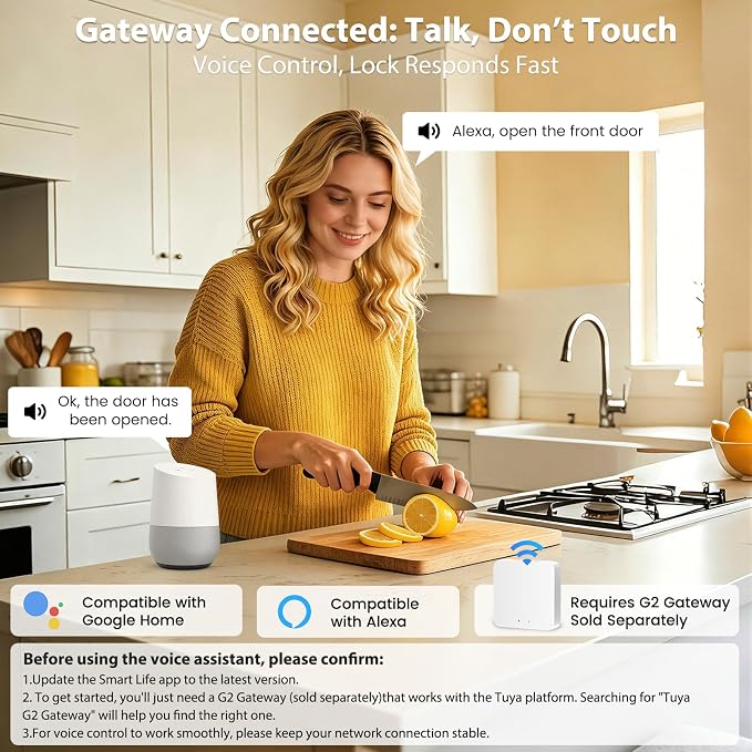 Keyless Entry Door Lock, Biquole Smart Lock - Image 7