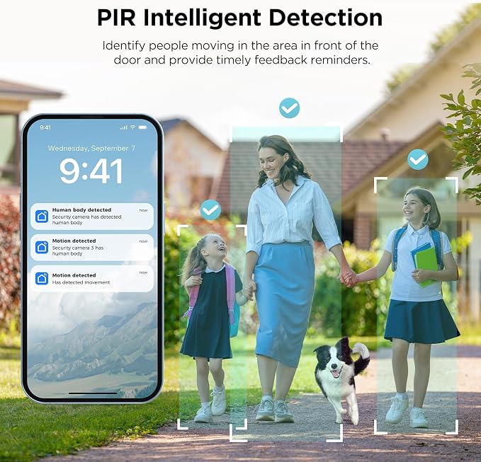 TCL D1 Max Security Video Smart Lock, 3-in-1 2K Camera, Doorbell & Fingerprint - Image 7