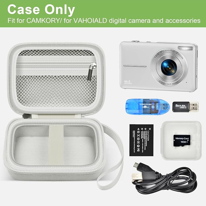 ALKOO Case Compatible with CAMKORY Digital Camera/for VAHOIALD FHD 1080P - Image 2