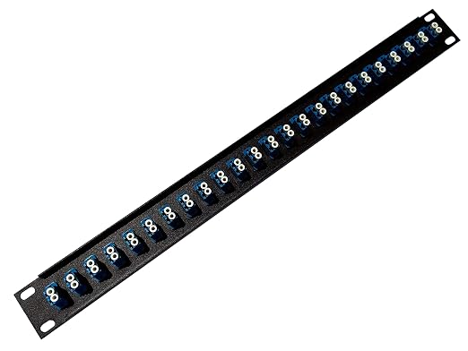 Ultra Spec Cables 24 Port LC Fiber Patch Panel Singlemode 19" - Image 3