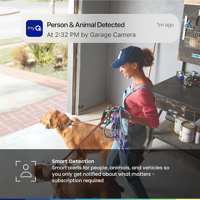 myQ Garage Plug-in Camera Gen 2 – 2K Smart Wi-Fi Garage Camera - Image 6