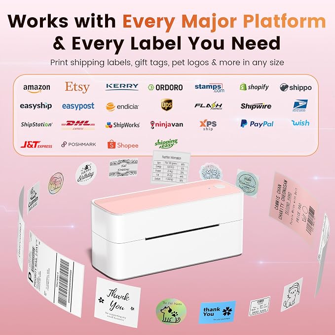 Phomemo High-Speed Shipping Label Printer 220mm/s - Image 5