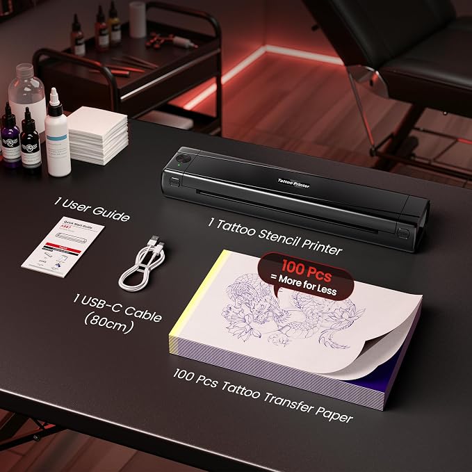 TATTMUSE Portable Printers Wireless - Image 2