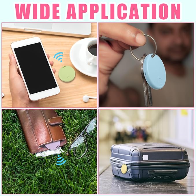 Konohan 5 Packs Smart Item Finder Portable Tracker GPS Tracking Mobile Anti - Image 5