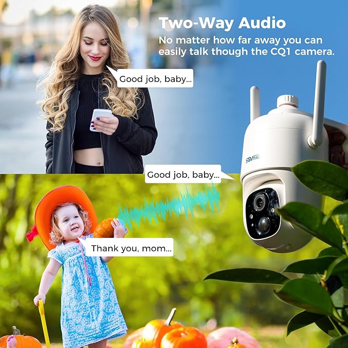 Vicohome 3CQ1 AI 2K Solar Security Camera Wireless Outdoor, Battery Powered - Image 5