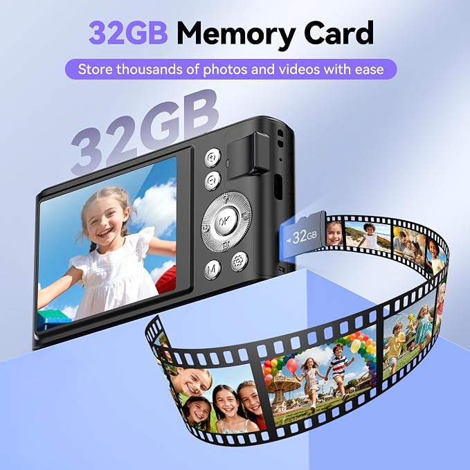 Digital Camera 4K for Kids: 48MP Cameras for Teens Photography - Image 6