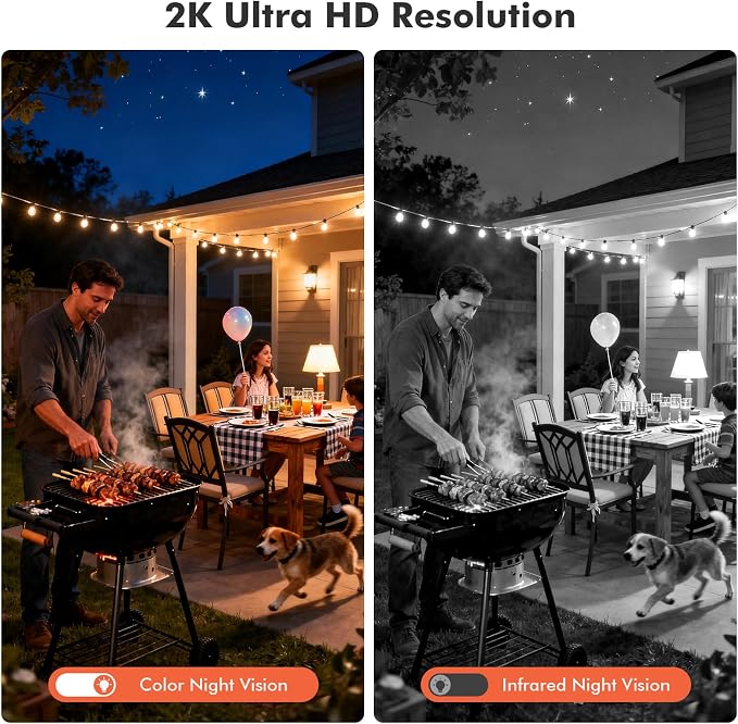 Dzees Security Cameras Wireless Outdoor - Image 3