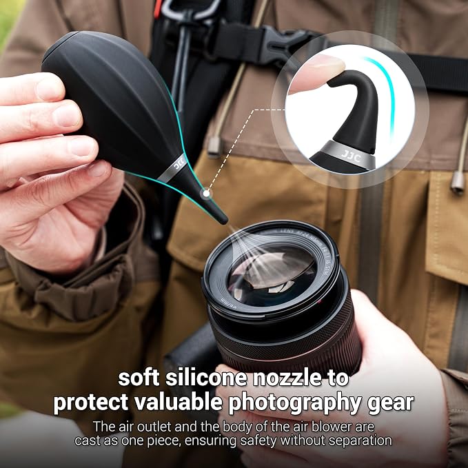 Soft Tip Silicone Camera Dust Blower Lens Air Blower - Image 3