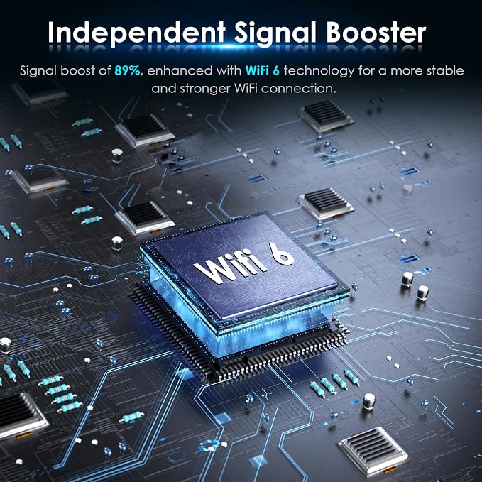 WiFi Extender, 2026 1800Mbps WiFi 6 Extender Signal Booster - Image 5