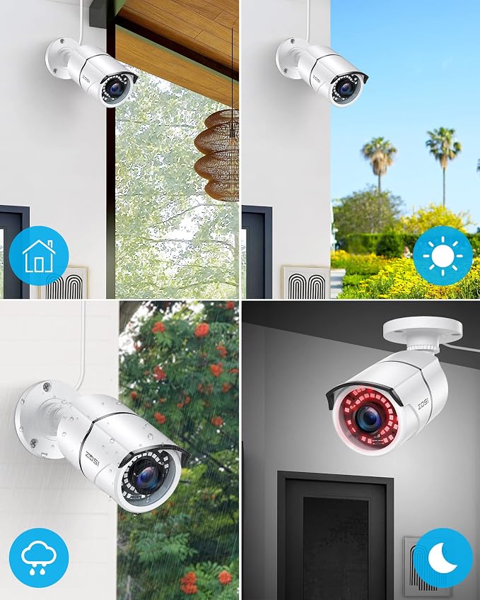 ZOSI ZG2615E 5MP PoE IP Camera Bullet Camera - Image 8