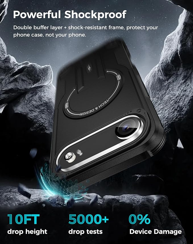 Goton for iPhone Air Case with Privacy Tempered Glass Screen Protector & Camera - Image 4