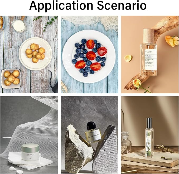 Photo Backdrop 10Pcs 20Patterns Small Product Photography Backdrops Kit Food - Image 4