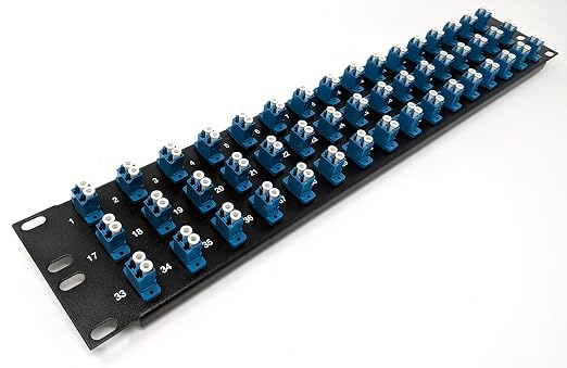 Ultra Spec Cables 48 Port LC Fiber Patch Panel Singlemode 19" by UltraSpecCables