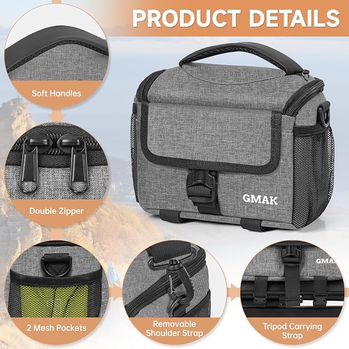 Camera Carrying Bag, Anti-Shock Camera Case Bag - Image 2