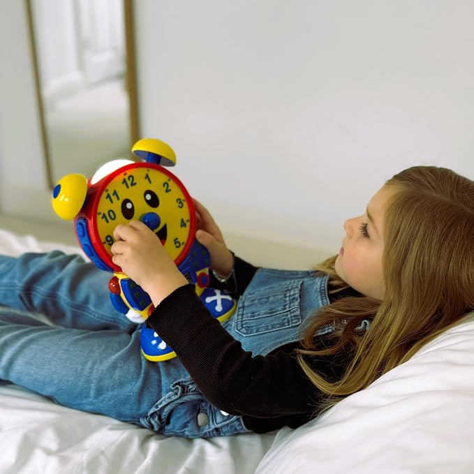 The Learning Journey Telly The Teaching Time Clock, Electronic Analog & Digital - Image 9
