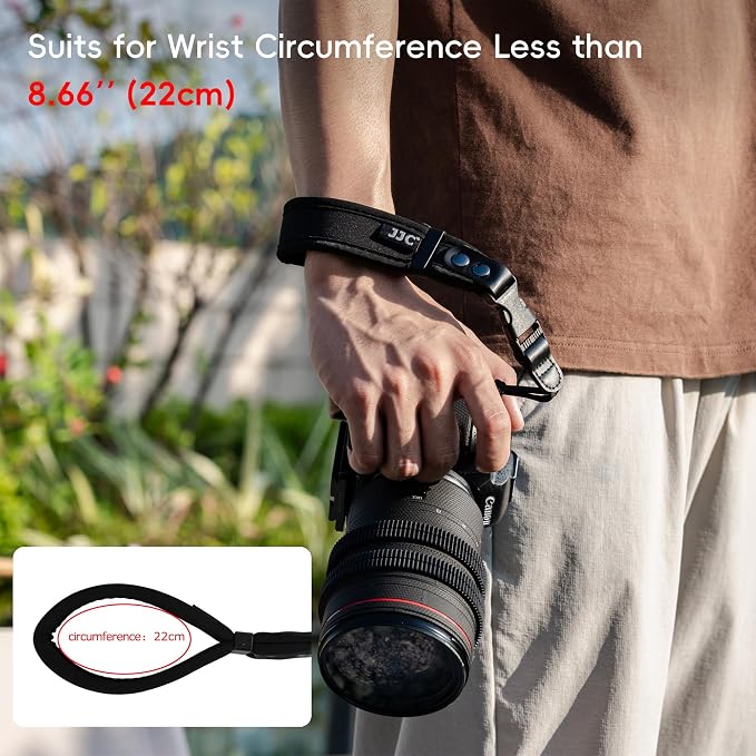 Quick Release Soft Neoprene Camera Hand Wrist Grip Strap - Image 4