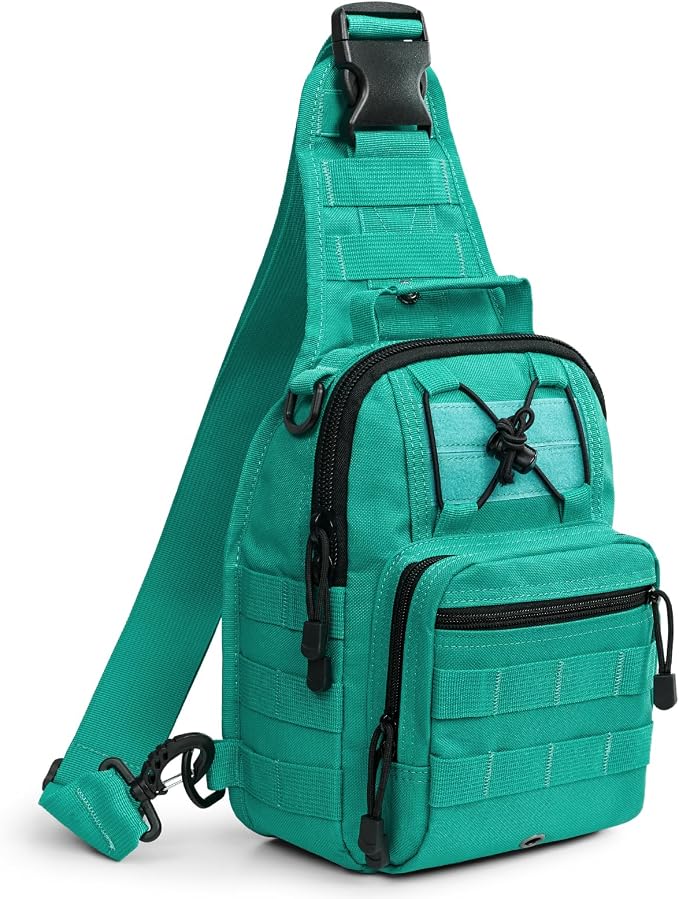 G4Free Outdoor Tactical Bag Backpack, Military Sport Bag Pack Sling Shoulder by G4Free