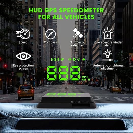 Heads up Display for Cars, Car HUD, Head up Display for Car, Car Speedometer - Image 7