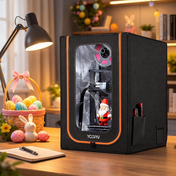 3D Printer Enclosure with LED Lighting, Fireproof Dustproof Tent Constant - Image 7