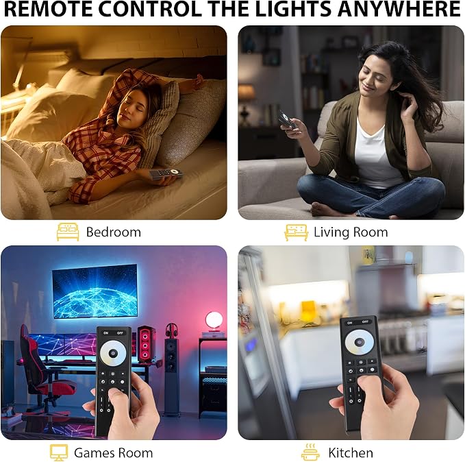 RC02RFB RF Remoter, 4-Zone 2.4G Handheld RF Remote Control Compatible - Image 4