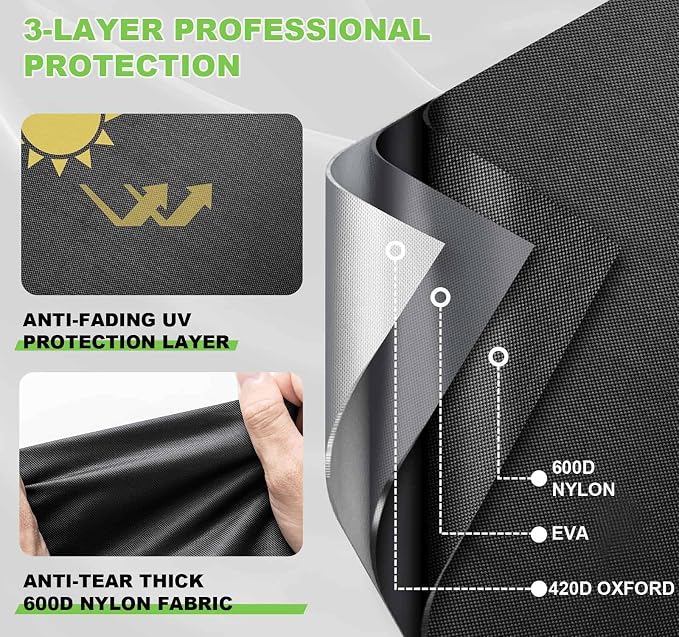 Printer Cover for HP DeskJet, Waterproof Anti-Static Dust-Proof Thick Printer - Image 6