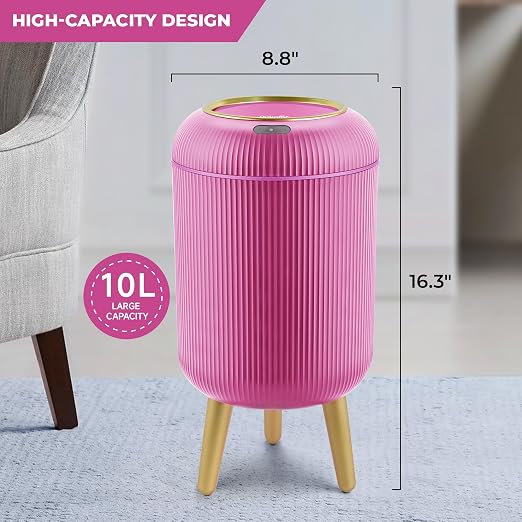Pukomc Smart Sensor Wastebasket, Convenient and Hygienic Easy to Use, - Image 5