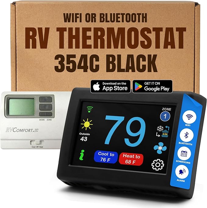 MICRO-AIR EasyTouch Digital RV Thermostat Replacement by MicroAir