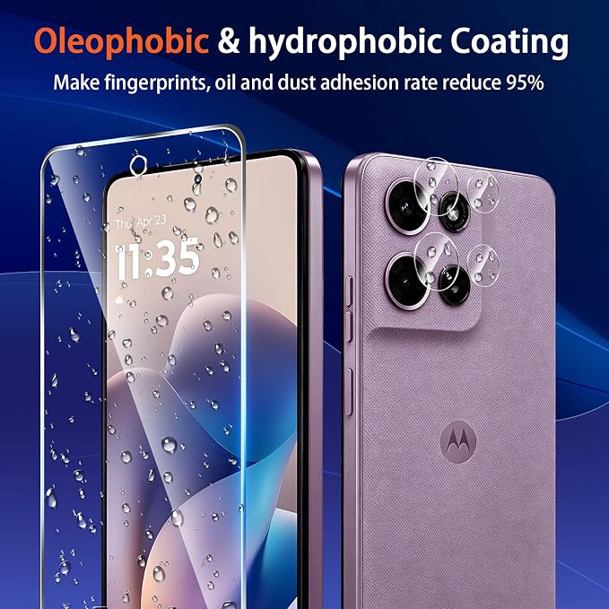 Designed for Motorola Moto G Stylus 5G 2026 Tempered Glass Screen Protector + - Image 5