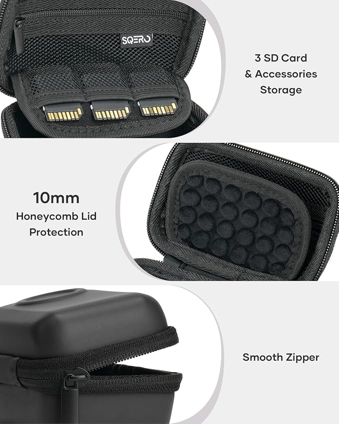 SQERO Digital Camera Case for KODAK PIXPRO FZ45 FZ55 & CAMKORY 1080P - Image 4
